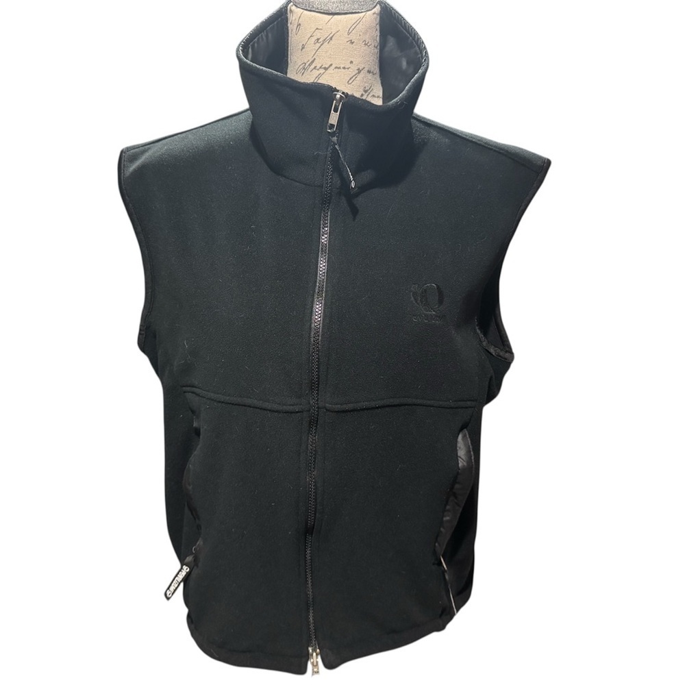 Pearl Izumi Technical Wear Black Fleece Zip Up Cycling Vest Small Medium